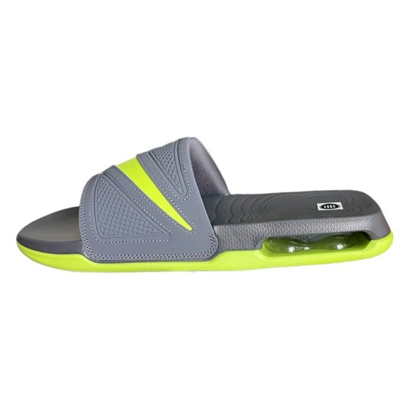 Nike Air Max Cirro Slides DC1460-003 Grey / Volt Sizes Men's 9 Wmns 10 - Picture 7 of 10